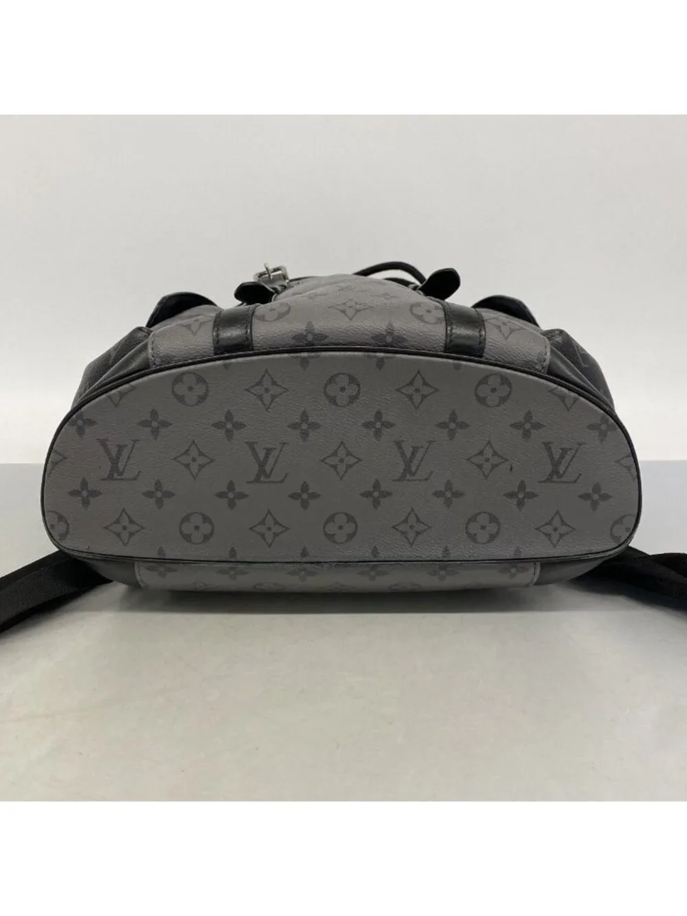 Louis Vuitton Backpack Monogram Eclipse Reverse Christopher MM Black Gray